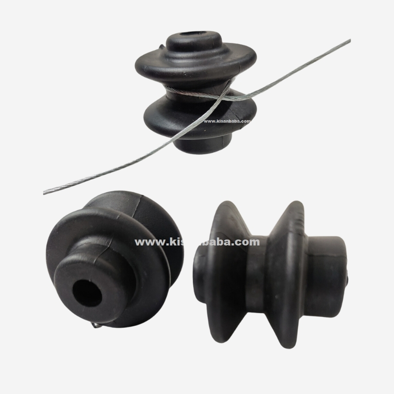 Jumbo reel / big reel insulators for iron pole fencing  boundary